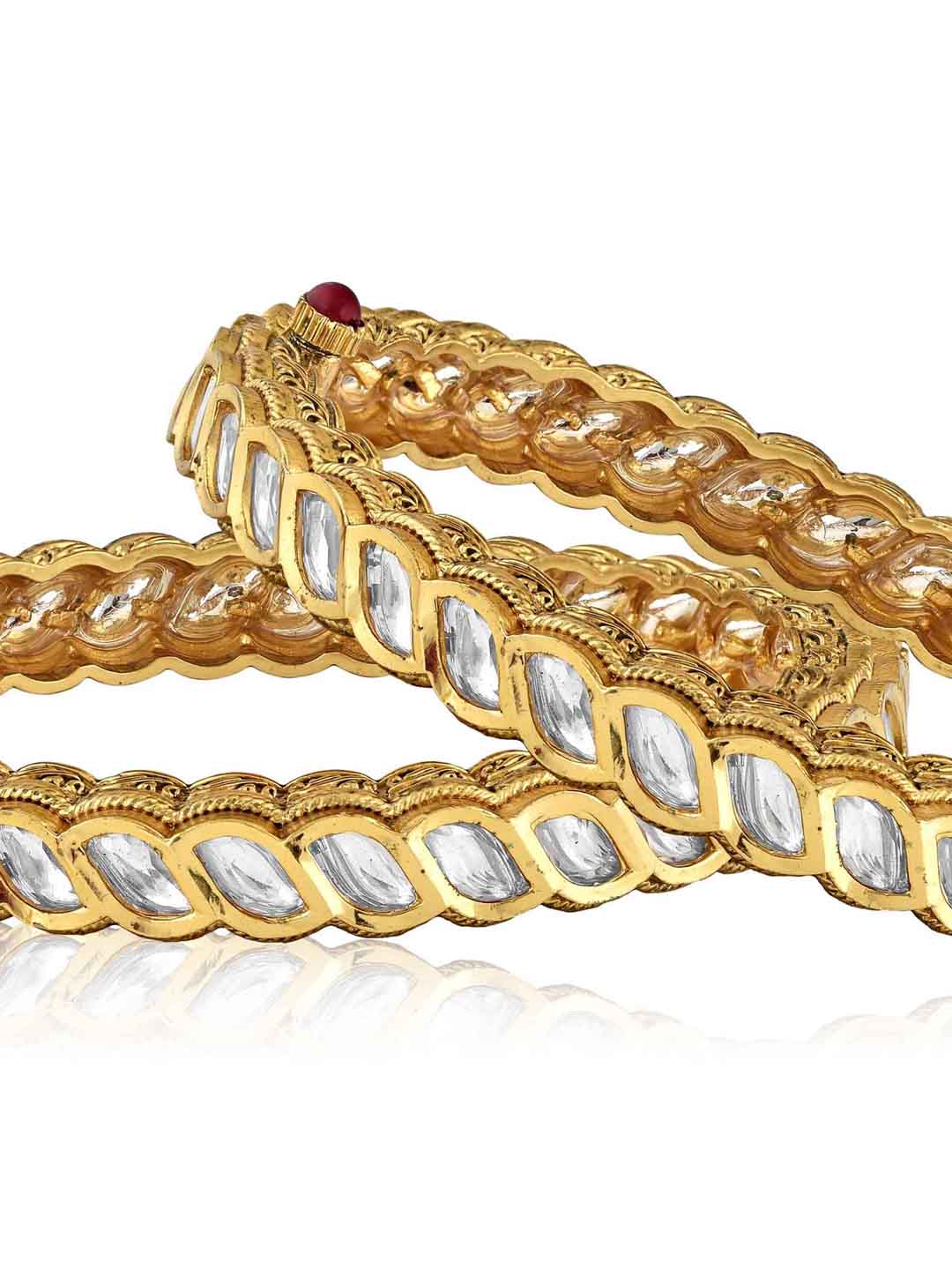 The Bridal Edit - Kundan And Gold Bangles