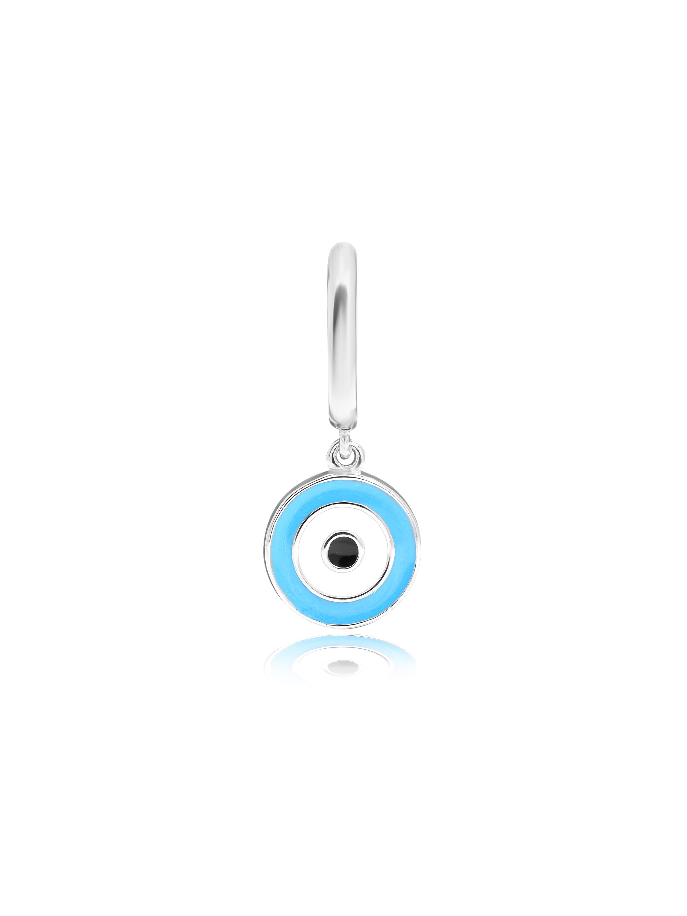 925 Silver Evil Eye Charms Of Dangling Earrings