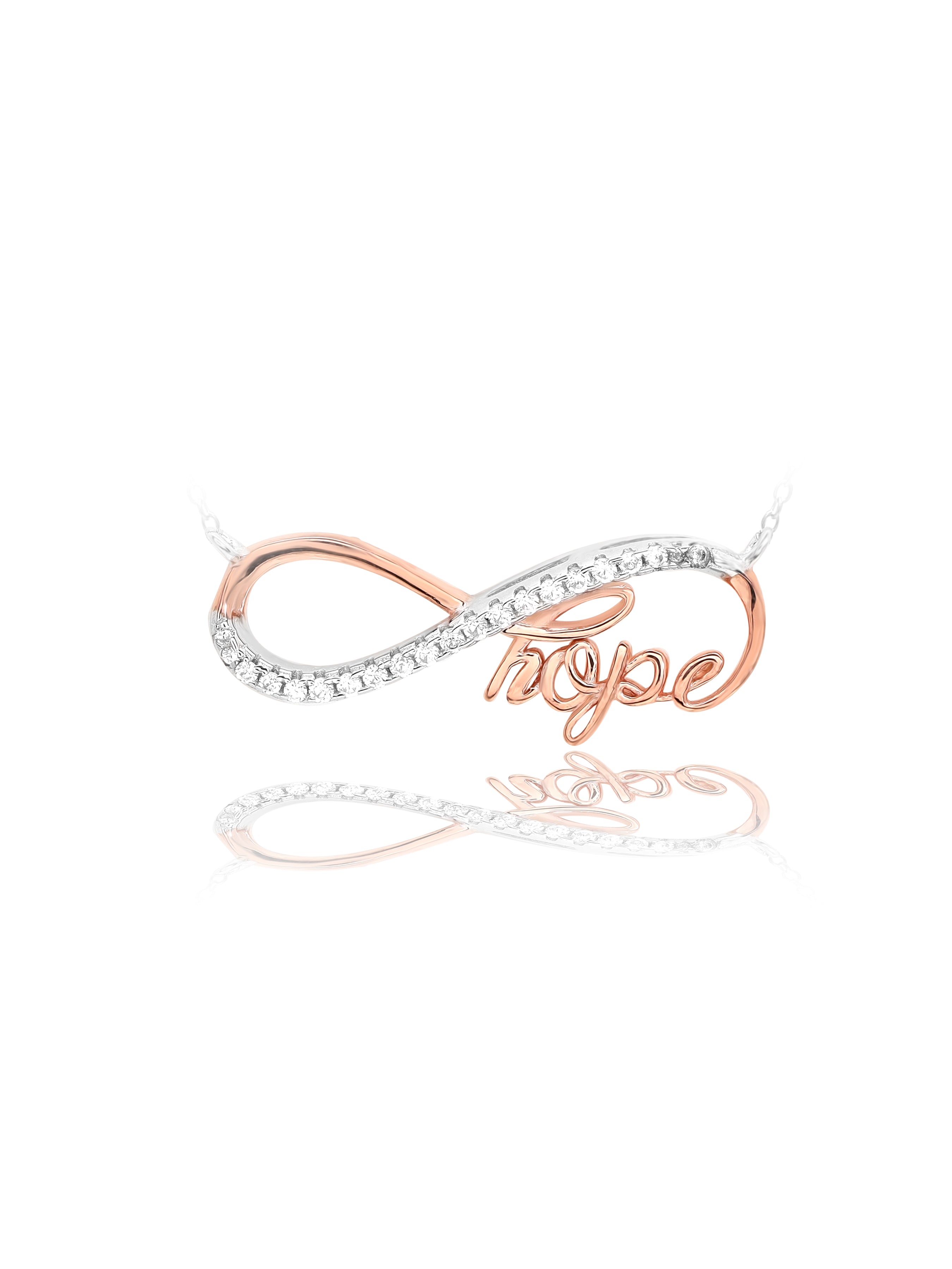 925 Silver Of Infinity Love Pendant Necklace