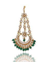 Bridal Drops of  Kundan Passa