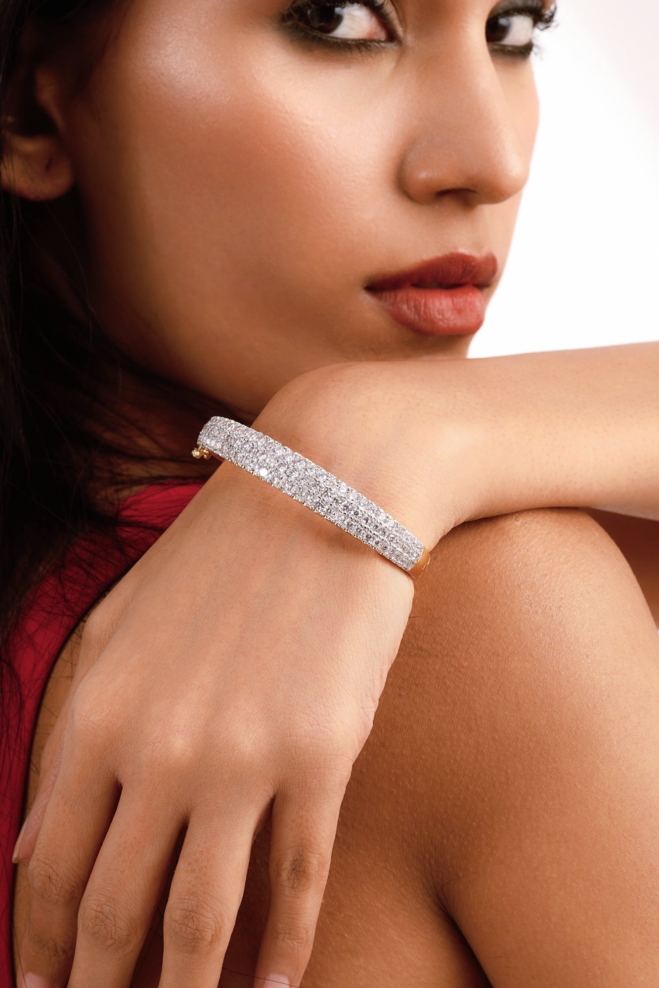 The Diamante Glam Bracelet