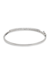 Sleek Streak CZ Bracelet