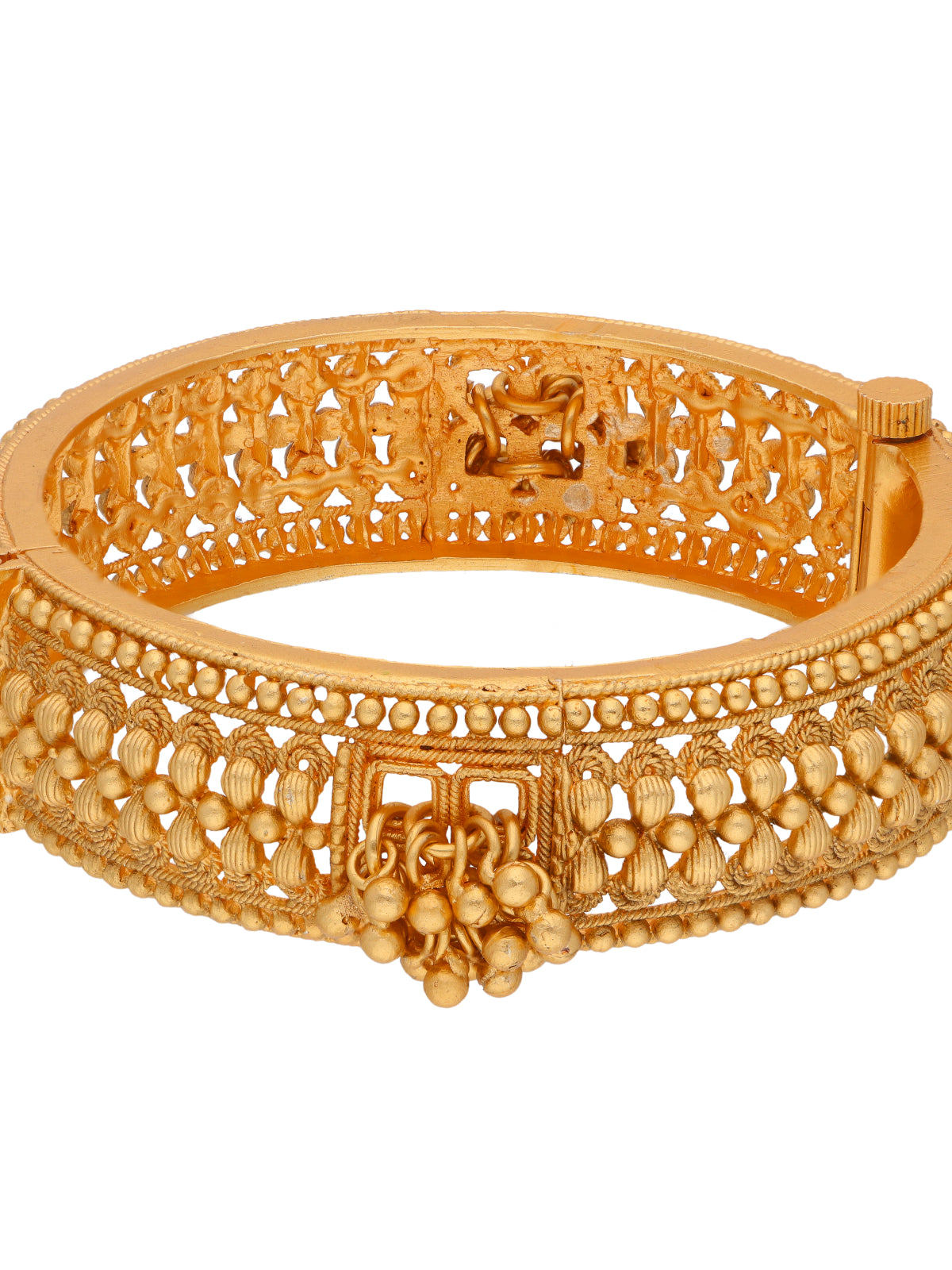 Golden Ghungroo Temple Bangle