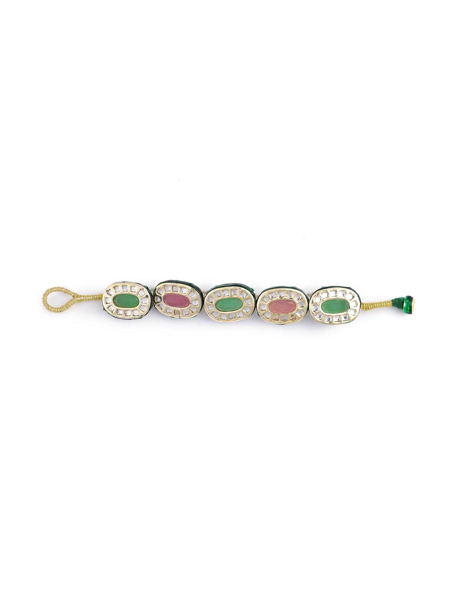 Pastel Hue Enamel Bracelet