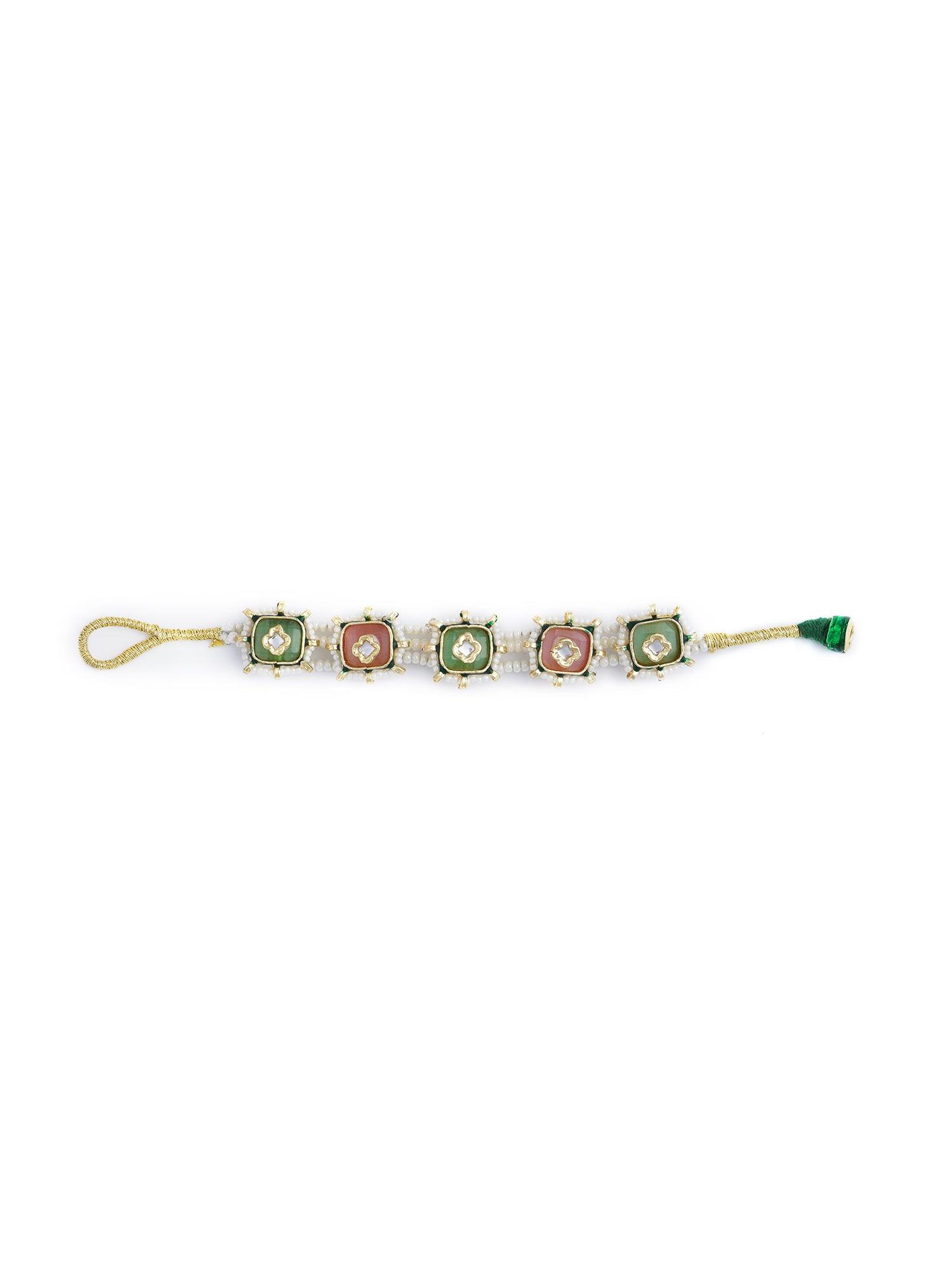 Pastel Spring Pearled Bracelet