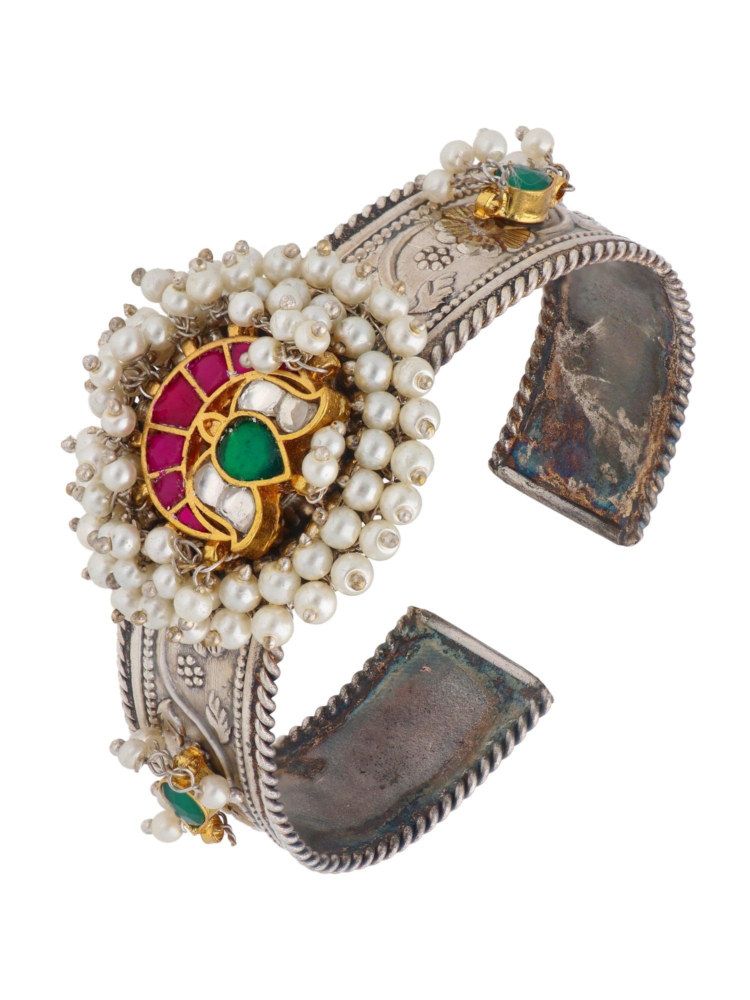 The Gypsy Kamal and Pearls Cuff