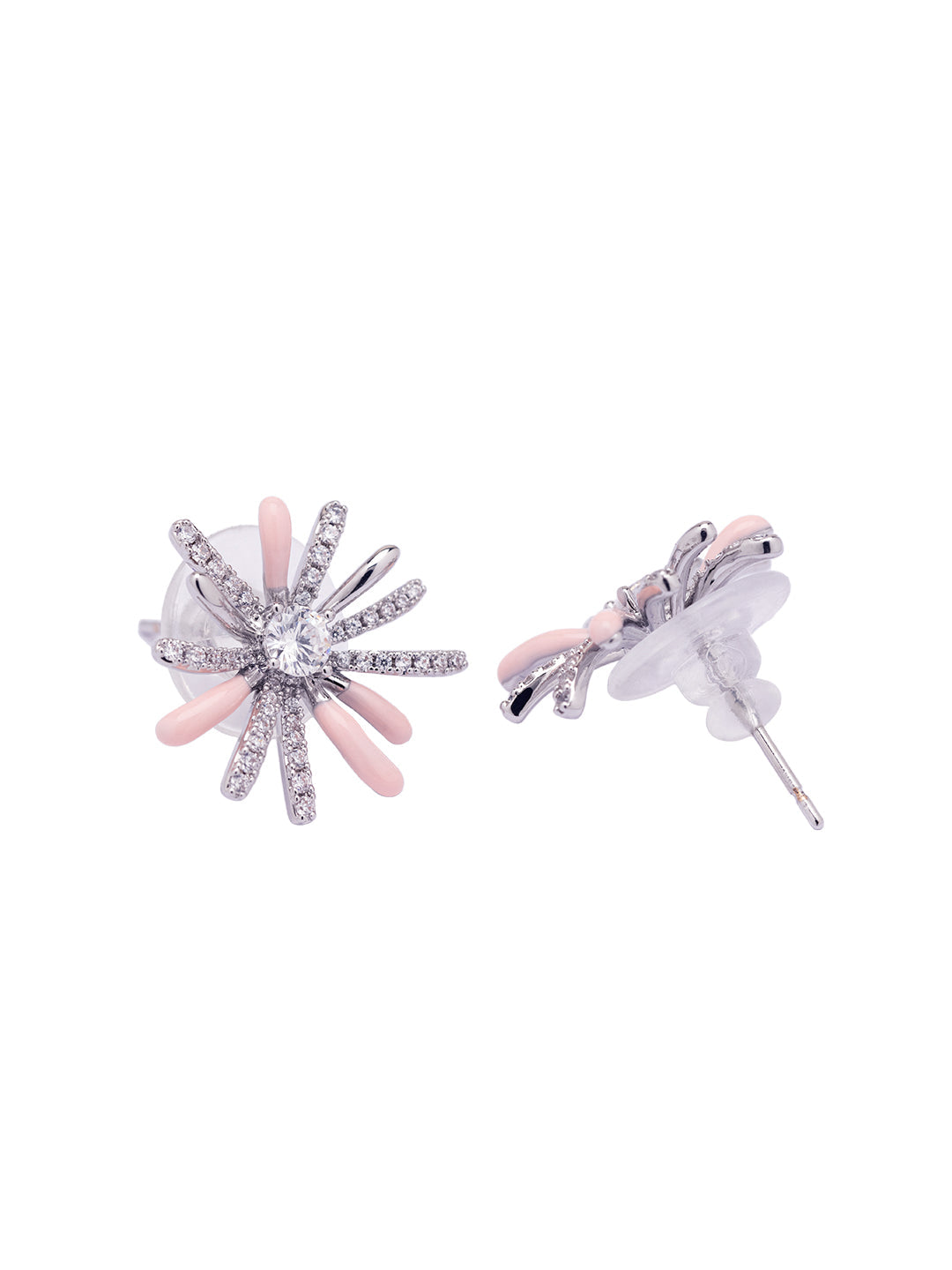 Blush Burst Stud Earrings