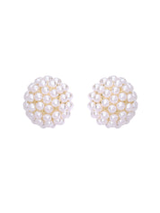 Pearl Cluster Earrings