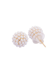 Pearl Cluster Earrings