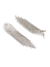 Diamante Cascading Waterfall Earrings