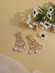 Bridal Kundan Passa Earrings