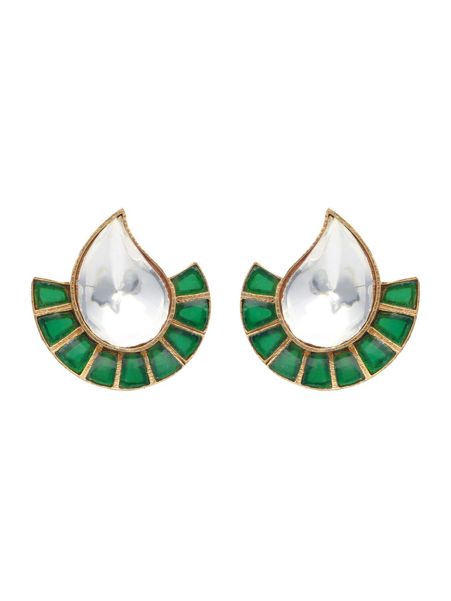 The Zoya Polki Diya Earrings