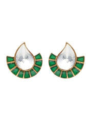 The Zoya Polki Diya Earrings