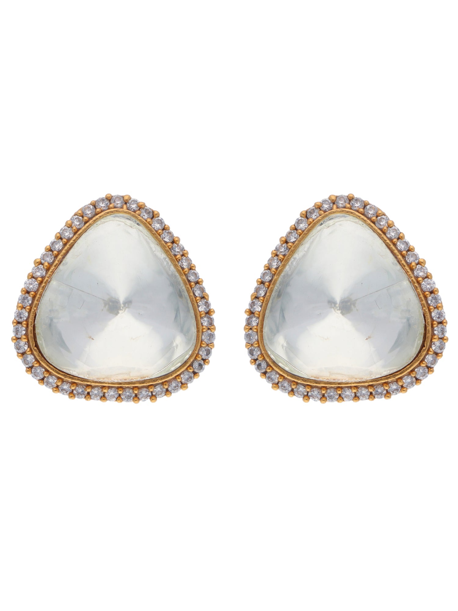 The Zoya Oversized Kundan Studs