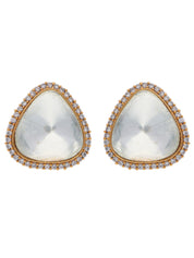 The Zoya Oversized Kundan Studs