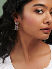 The Gypsy Blooming Bali Oxidised Earrings