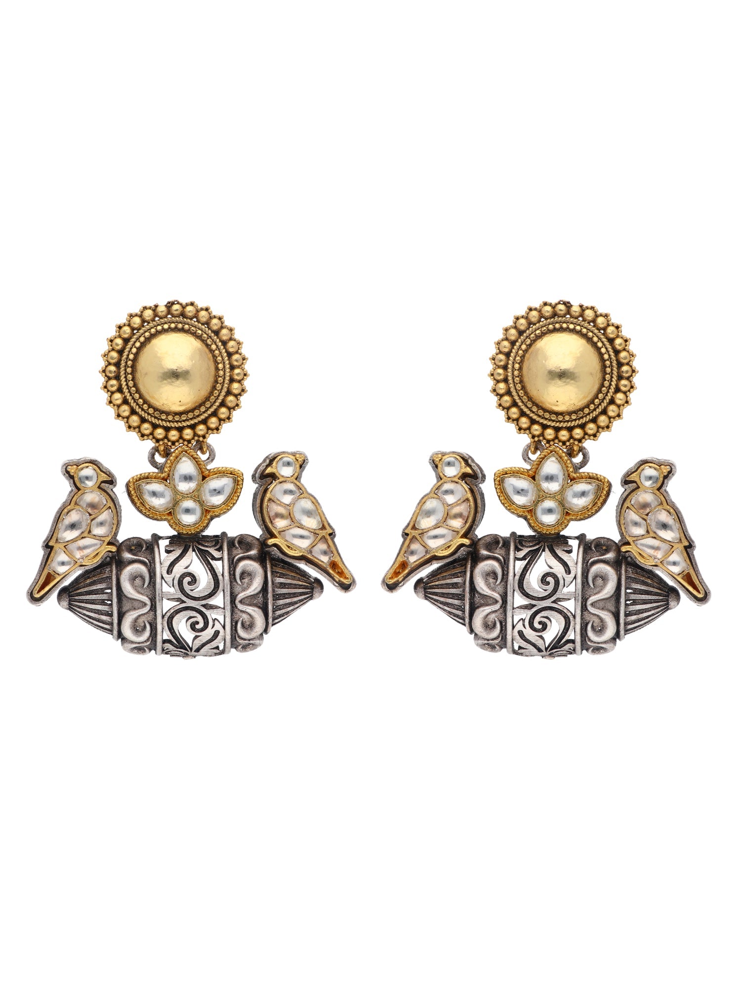 The Gypsy Parrot Swing Dangler Earrings