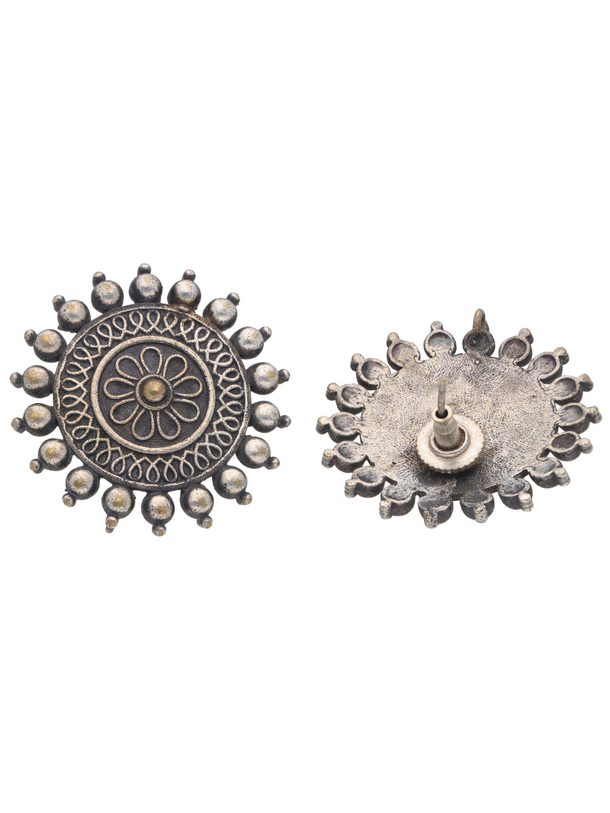 The Gypsy Floral Chakra Stud Earrings