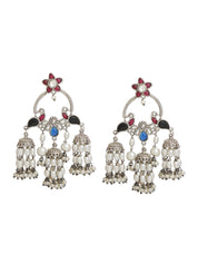 Gypsy Empress Trio Jhumki Earrings