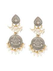 Gypsy Kundan Songbird Dangler Earrings