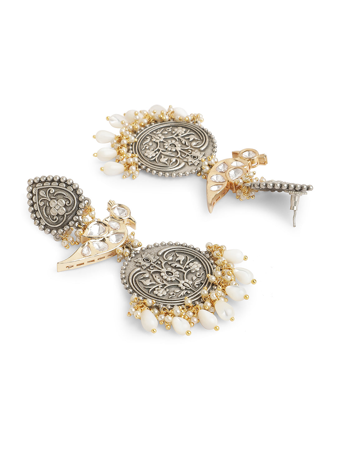 Gypsy Kundan Songbird Dangler Earrings