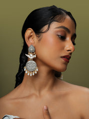 Gypsy Kundan Songbird Dangler Earrings