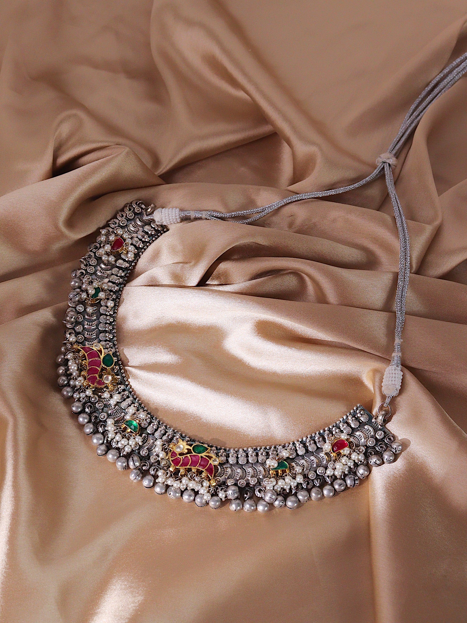 The Gypsy Ghungroo Glare Necklace