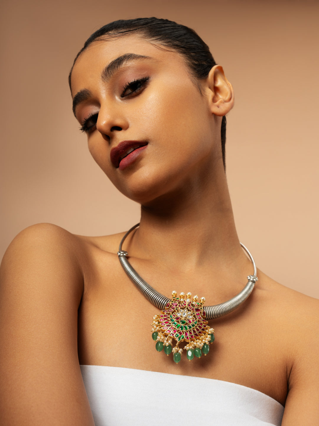 The Gypsy Hasli Kundan Necklace