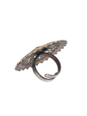 The Gypsy Glare Gold Ring