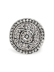 The Gypsy Embossed Floral Ring