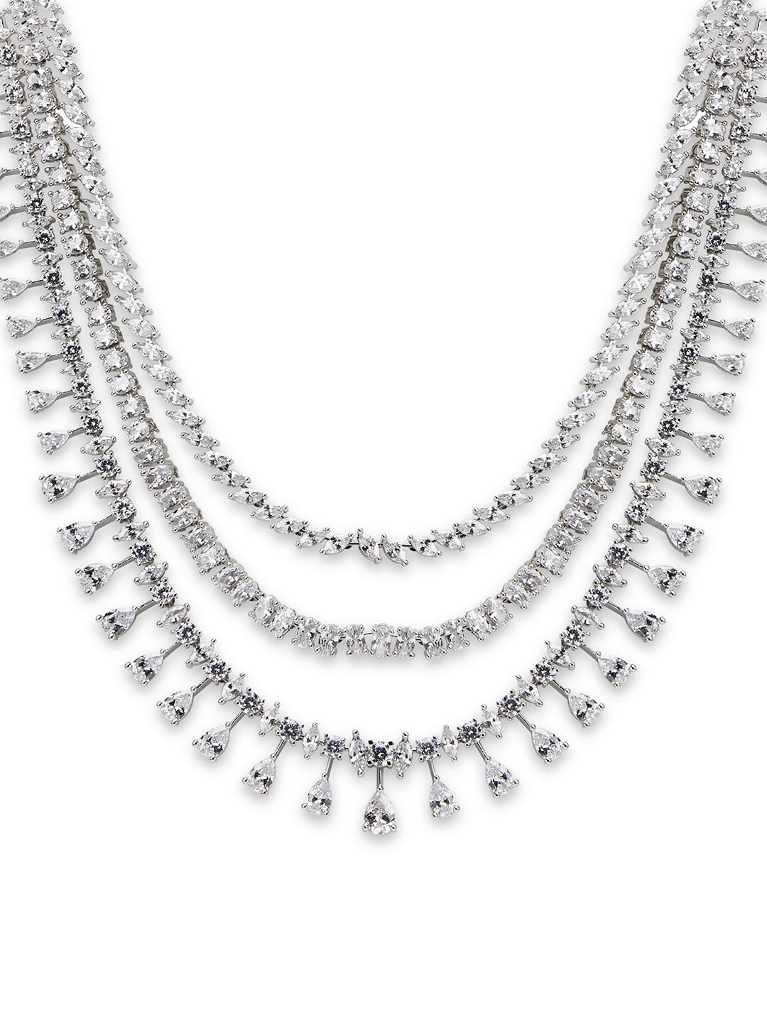 The Diamante Donna Necklace Set