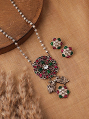 Gypsy Spring Bling Long Necklace Set