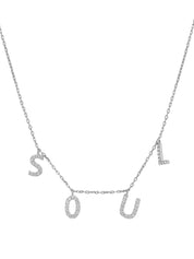 Pure Silver Soul Necklace