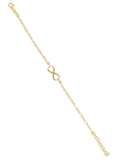 Solid Gold Infinity Bracelet – TANAOR – Nano Bible Jewelry