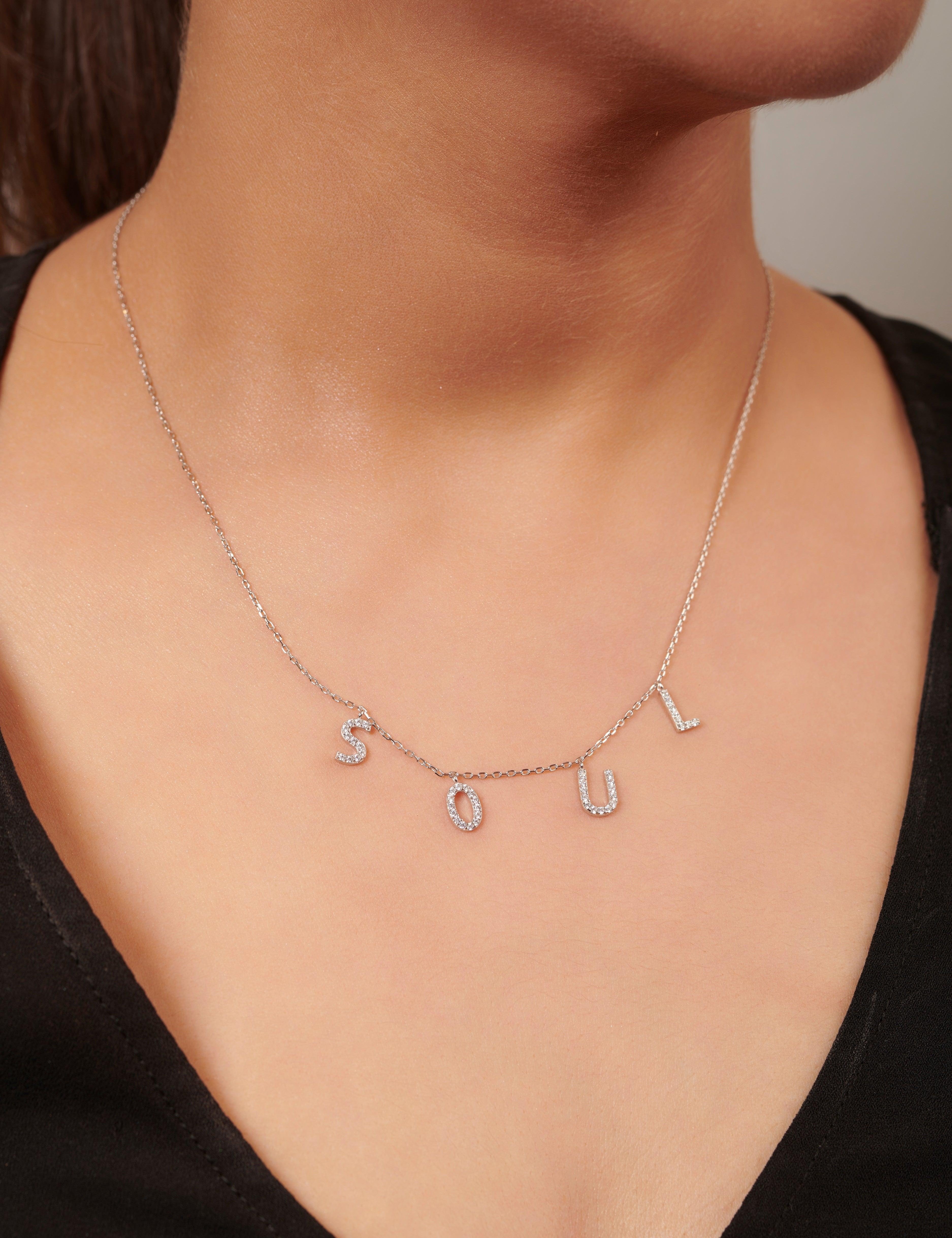 Pure Silver Soul Necklace - Curio Cottage